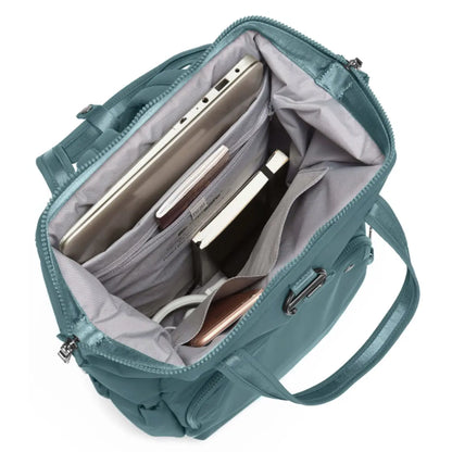 Fits a 16" laptop in a padded sleeve for extra protection