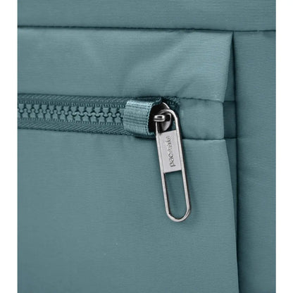 Secured zip tab