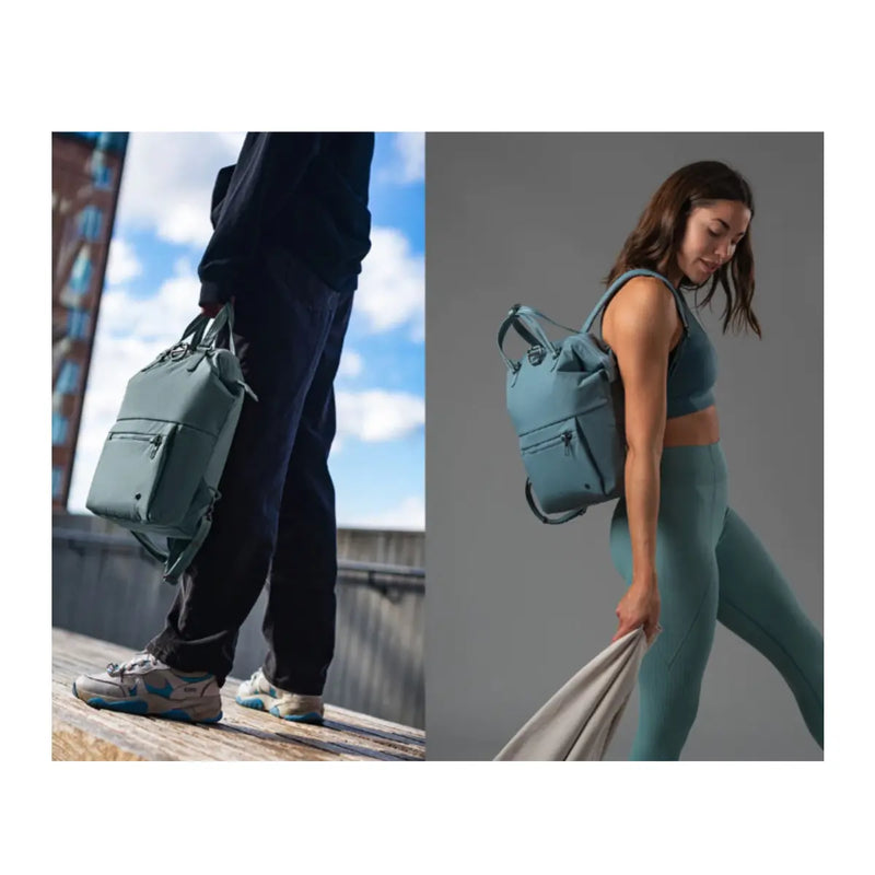 Slim down your bag but not its function, with room for a 13" Macbook Pro, phone, makeup and more, all secured with our latest anti-theft technology