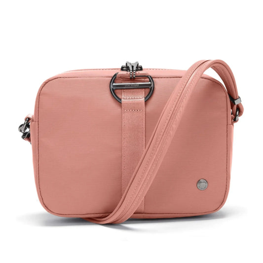 Pacsafe Citysafe CX Econyl Anti-Theft Square Crossbody Bag - Rose