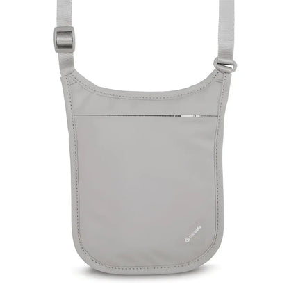 RFID Blocking Neck Pouch - Coversafe V75 - Grey : Pacsafe
