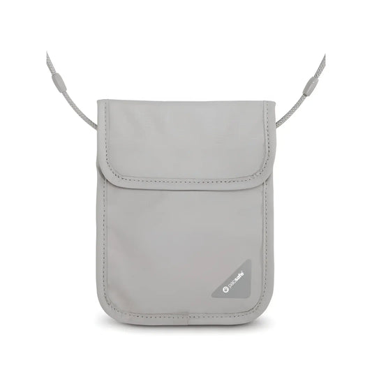 RFID Blocking Neck Pouch - Coversafe X75 : Grey : Pacsafe