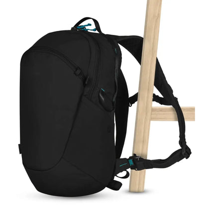 Cut-resistant anchor strap secures around a fixed object to protect your bag