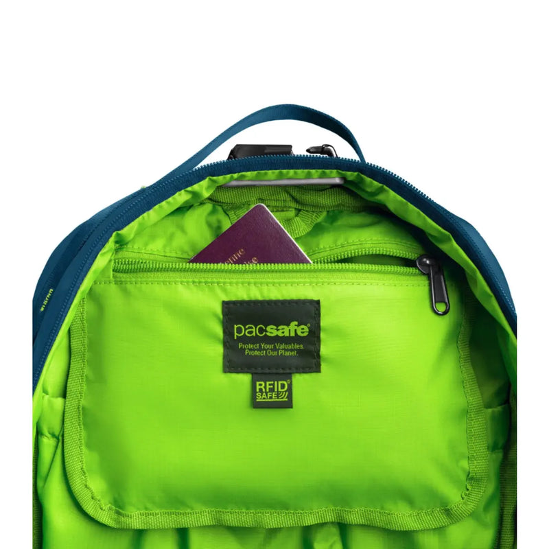 RFID blocking pocket protects your credit cards and passport against unwanted scans