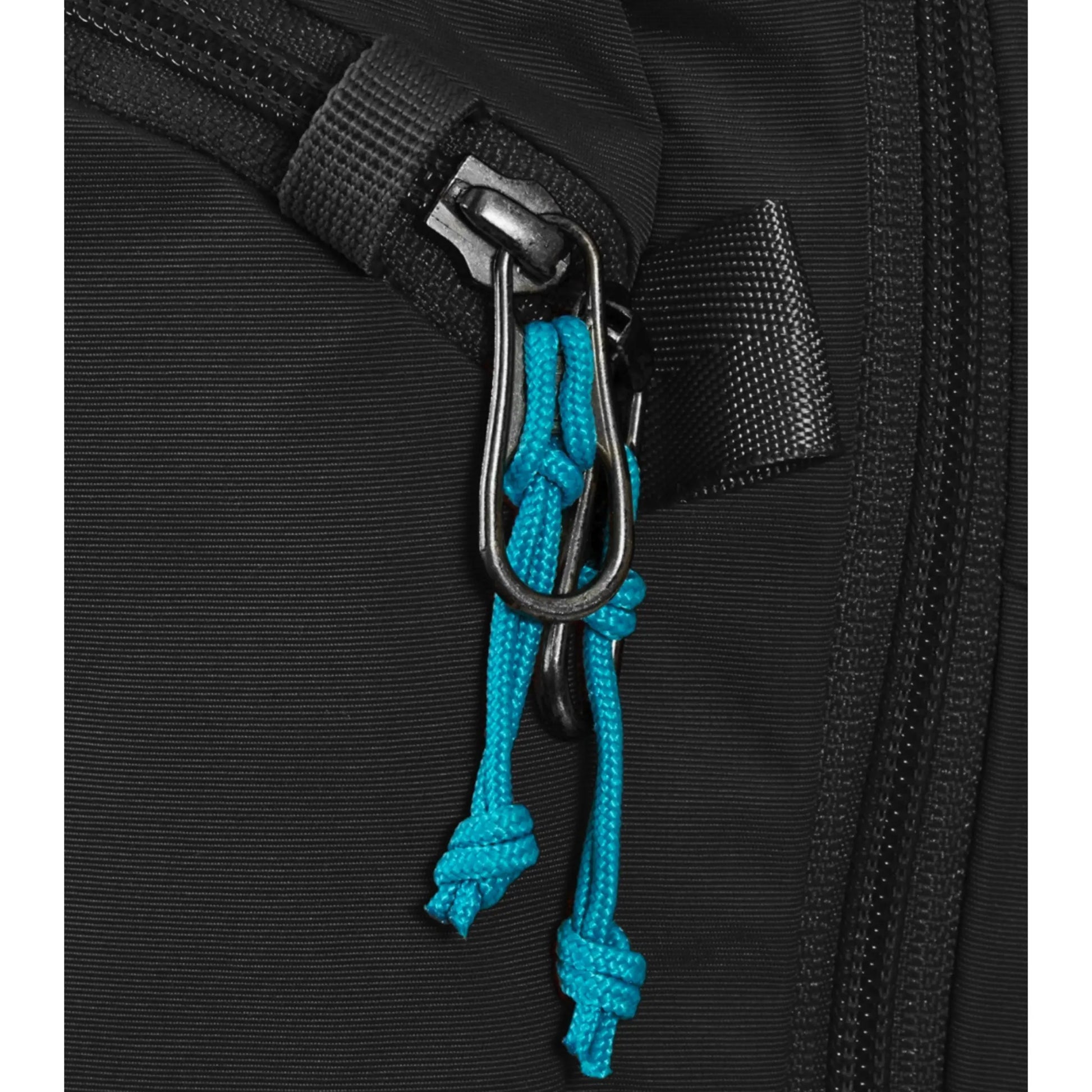 Secured zip tab