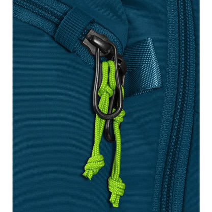 Secured zip tab