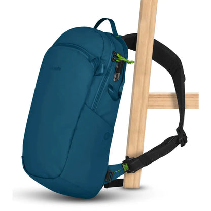 Cut-resistant anchor strap secures around a fixed object to protect your bag