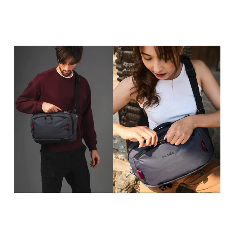 Pacsafe EXP 12’’ Anti-Theft Sling Crossbody - Slate