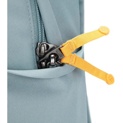Zippers can be clipped to help protect agains luggage tampering