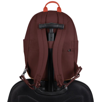 Luggage slip slides over luggage handles to keep your bag balanced on your wheeled bag