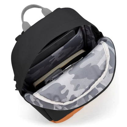 Fits a 13" laptop in a padded sleeve for extra protection