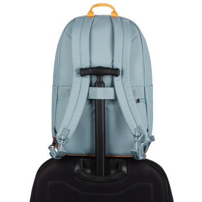 Luggage slip slides over luggage handles to keep your bag balanced on your wheeled bag