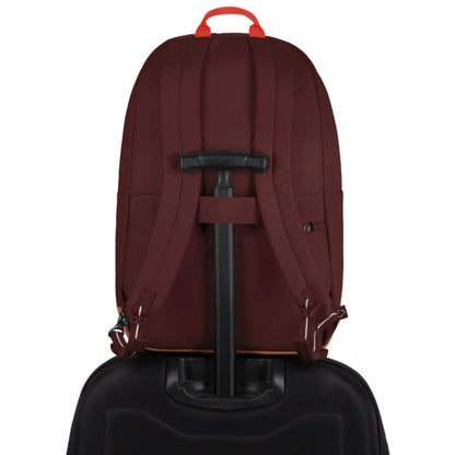 Luggage slip slides over luggage handles to keep your bag balanced on your wheeled bag