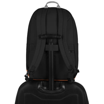 Luggage slip slides over luggage handles to keep your bag balanced on your wheeled bag