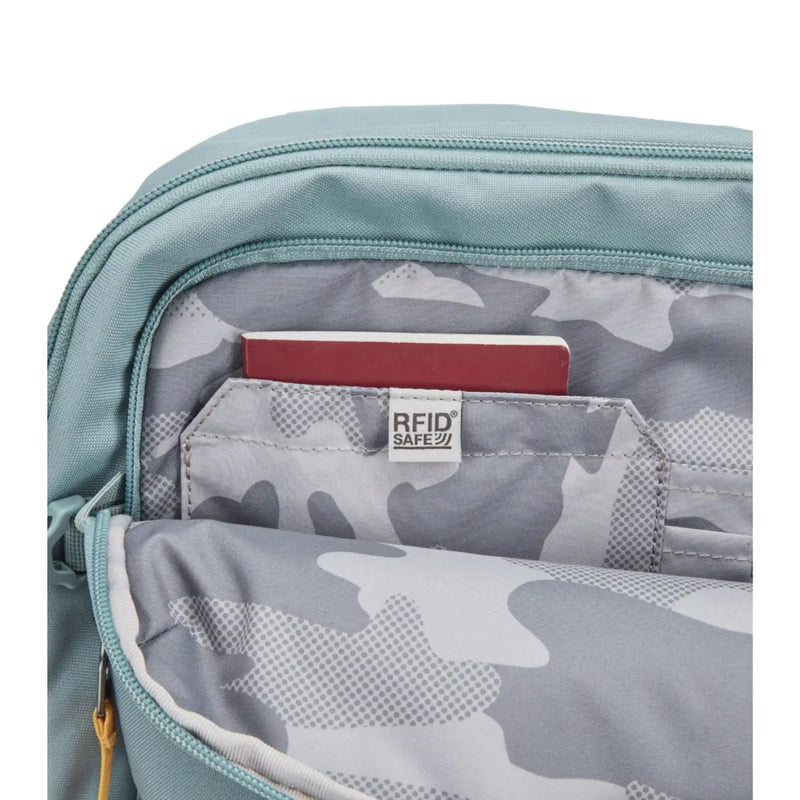 Made from recycled PET for sustainability