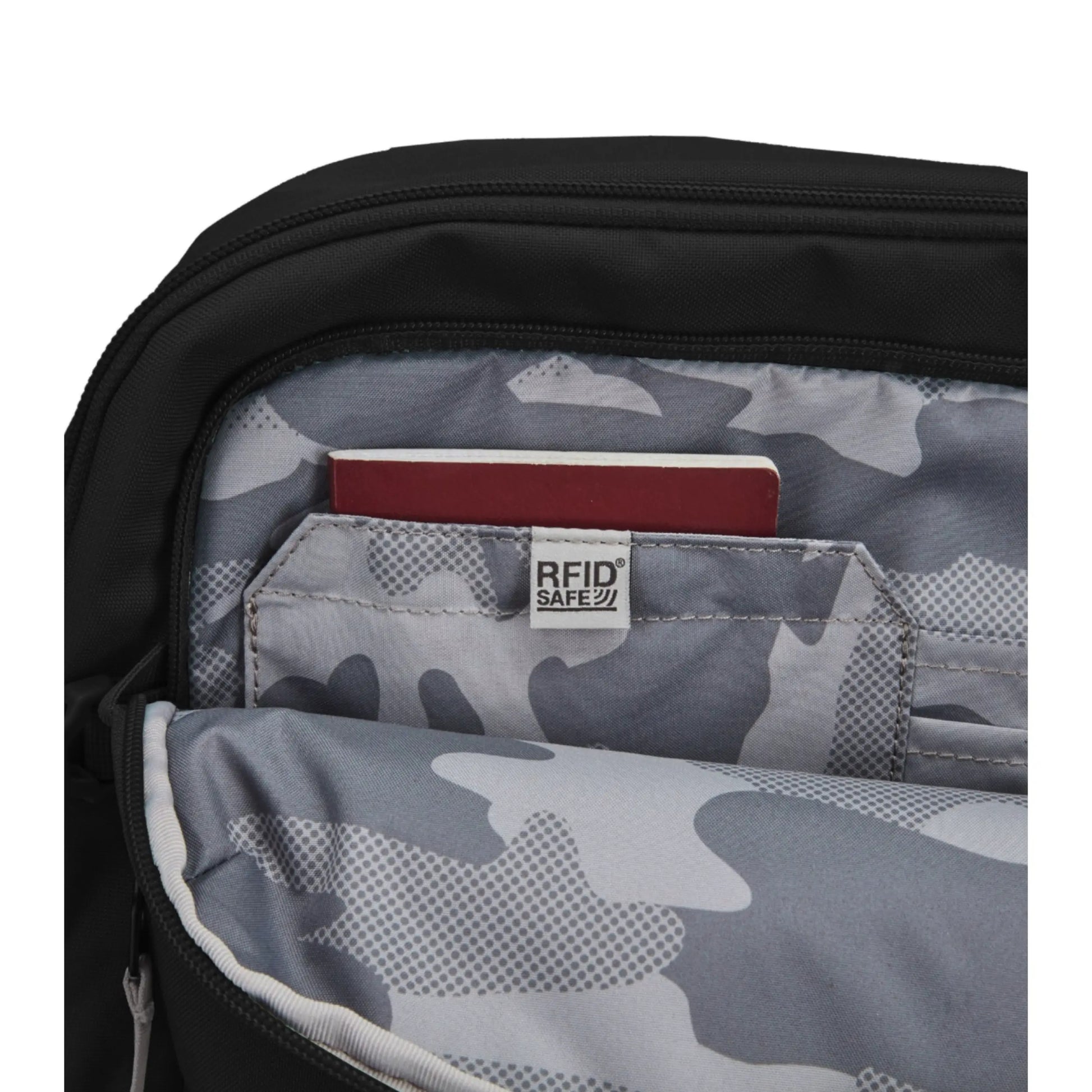 RFIDsafe™ blocking pockets and material