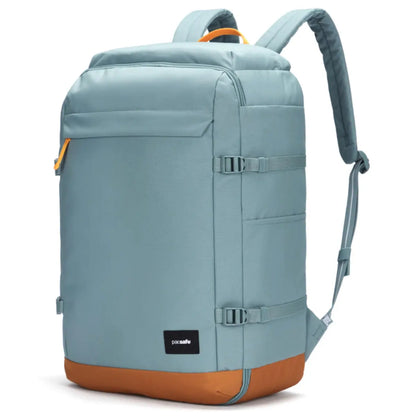 Front pocket fits A4 sized travel binder or organizer for important documents