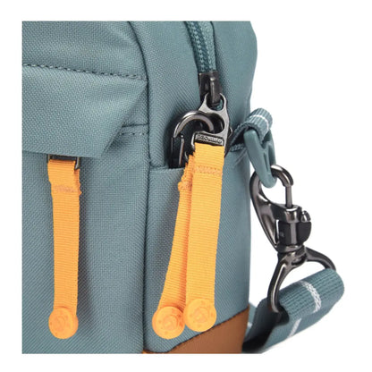 Zippers can be clipped to help protect agains luggage tampering