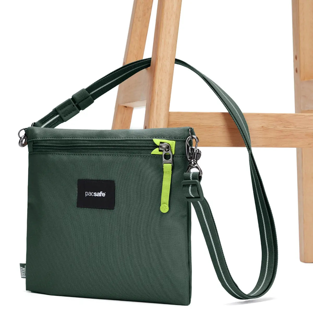 Pacsafe Go Anti-Theft Crossbody Pouch - Spruce Green