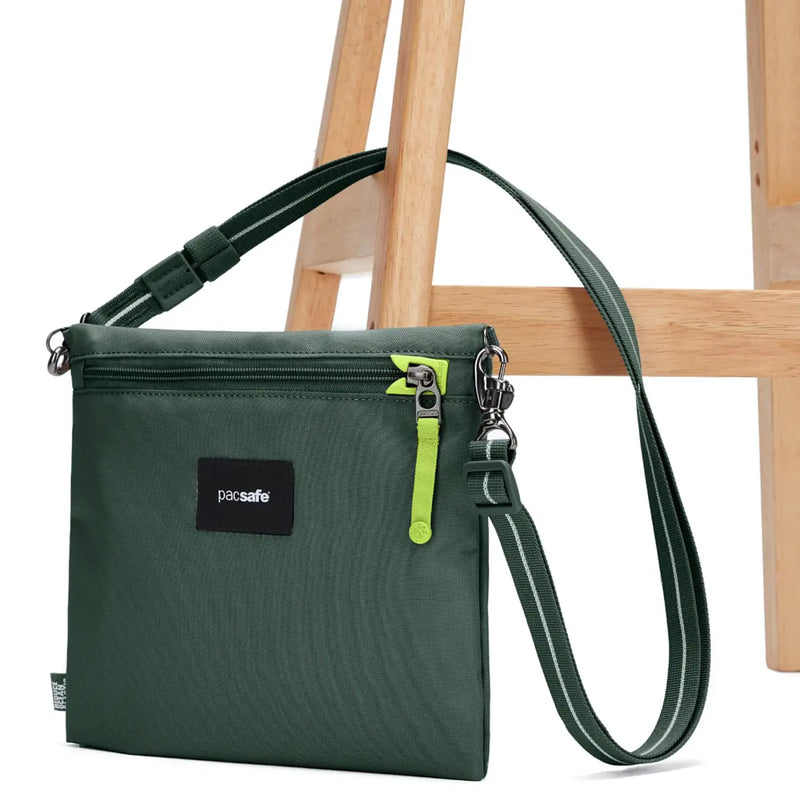 Pacsafe Go Anti-Theft Crossbody Pouch - Spruce Green