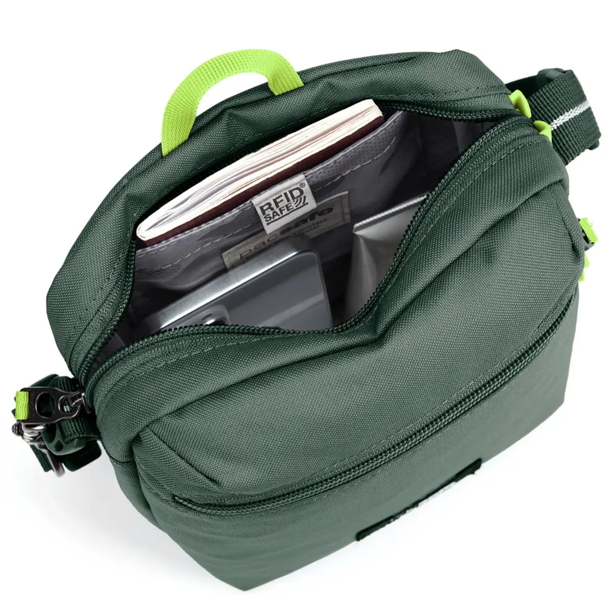 Pacsafe Go Anti-theft Festival Crossbody Bag - Spruce Green