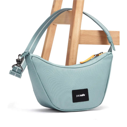 TurnNLock security hook secures your bag to a fixture