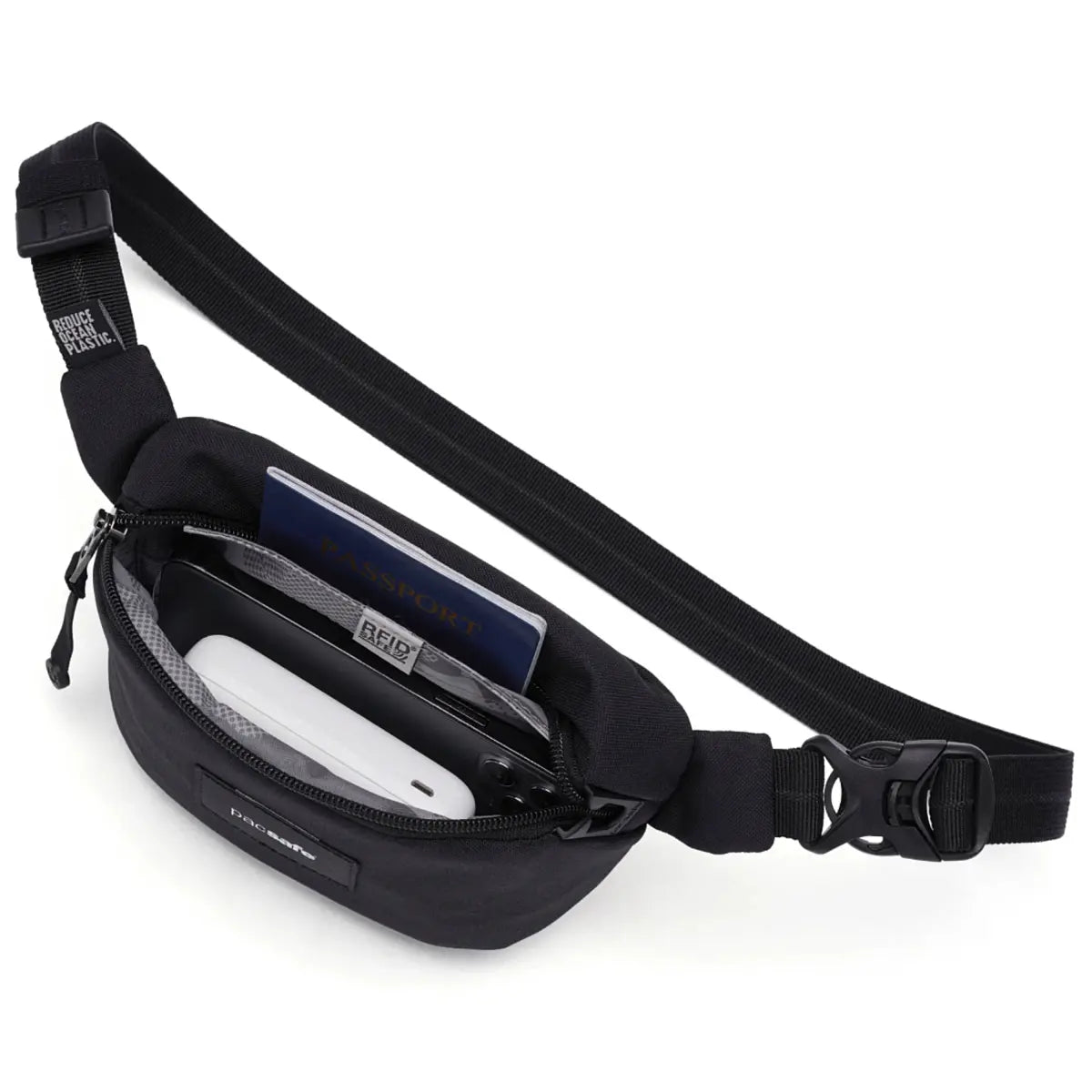 Pacsafe Go Anti-Theft Micro Sling - Jet Black