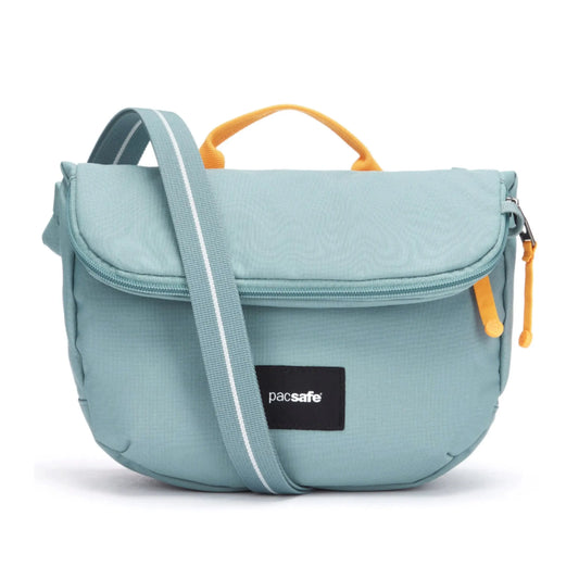 Pacsafe Go Anti-Theft Saddle Crossbody Bag - Fresh Mint