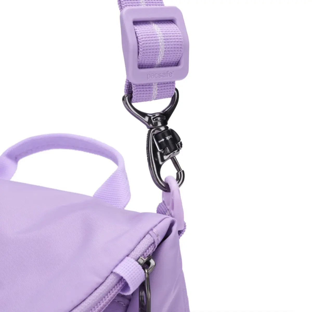Pacsafe Go Anti-Theft Saddle Crossbody Bag - Lavender