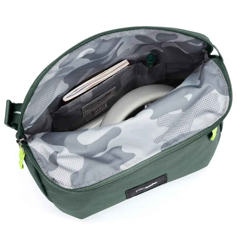 Pacsafe Go Anti-Theft Saddle Crossbody Bag - Spruce Green