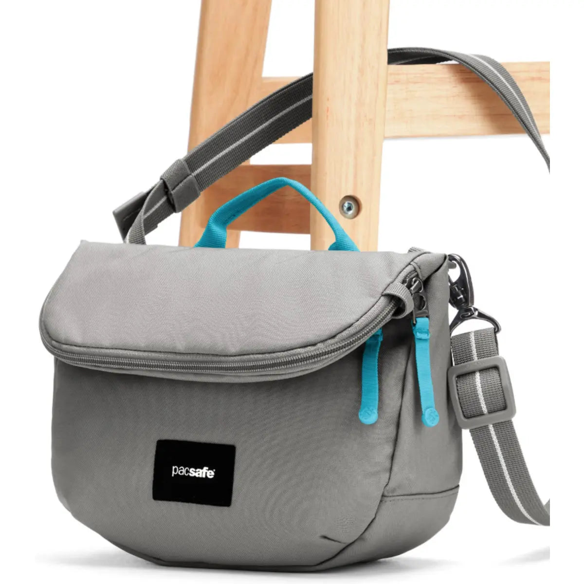 Pacsafe Go Anti-Theft Saddle Crossbody Bag - Stone