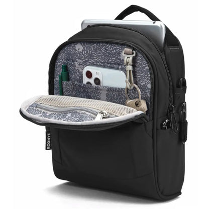 Fits a 8-inch tablet in a padded sleeve for extra protection