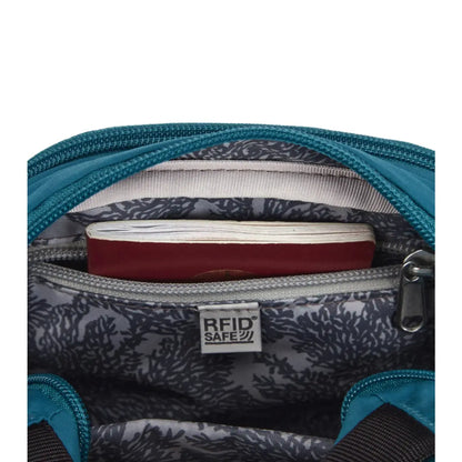 RFID blocking material protects your credit cards and passport against unwanted scans