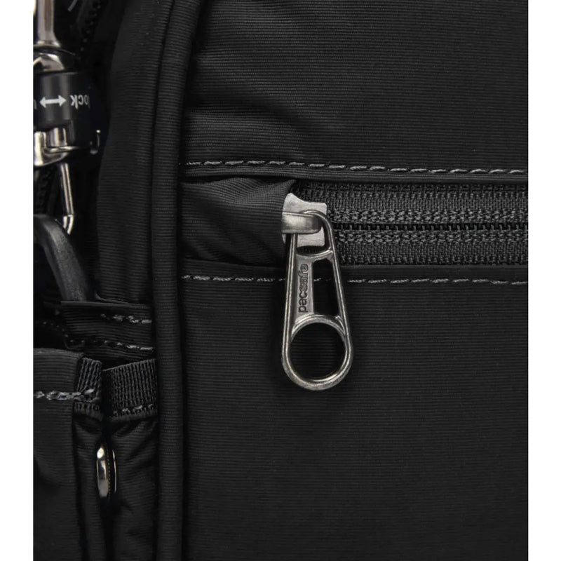 Lockable zips and cut-resistant materials protect your belongings