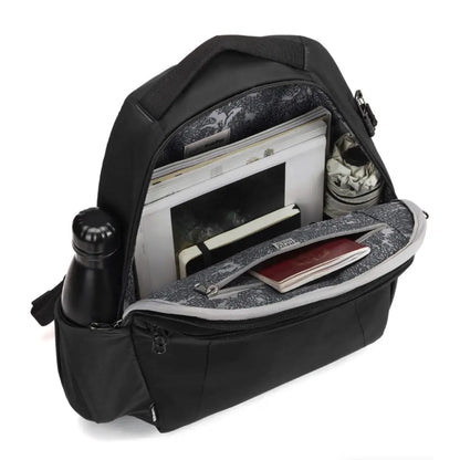 Fits a 13-inch laptop in a padded sleeve for extra protection