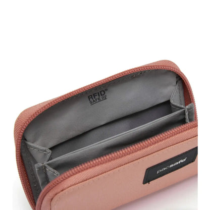 Pacsafe RFIDsafe Card Wallet - Rose