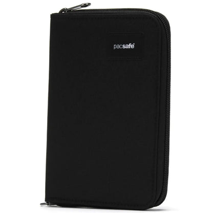 Pacsafe RFIDsafe Compact Travel Organiser - Jet Black