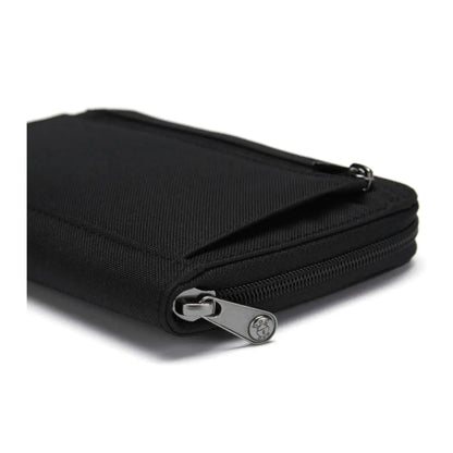 Pacsafe RFIDsafe Compact Travel Organiser - Jet Black