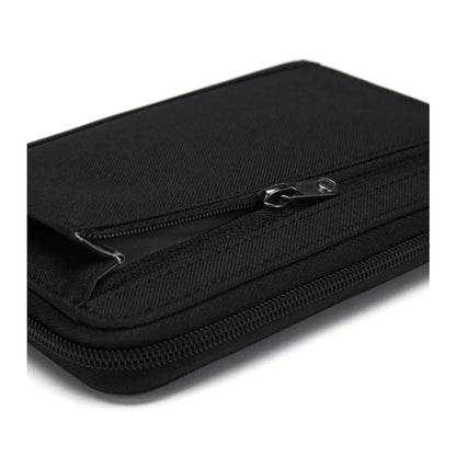 Pacsafe RFIDsafe Compact Travel Organiser - Jet Black