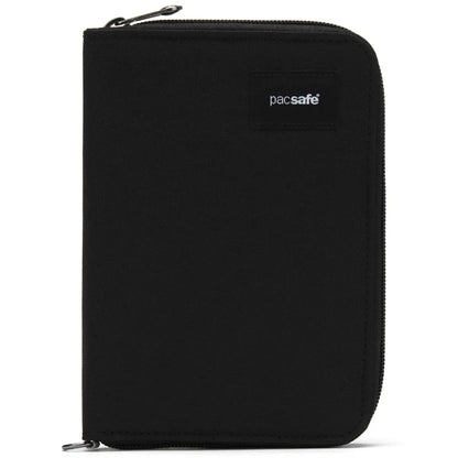 Pacsafe RFIDsafe Compact Travel Organiser - Jet Black