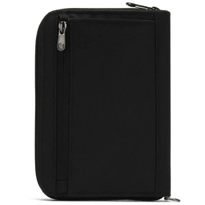 Pacsafe RFIDsafe Compact Travel Organiser - Jet Black