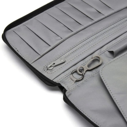 Pacsafe RFIDsafe RFID Blocking Travel Wallet - Jet Black