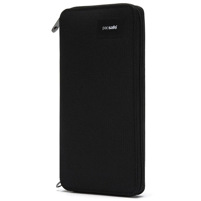 Pacsafe RFIDsafe RFID Blocking Travel Wallet - Jet Black