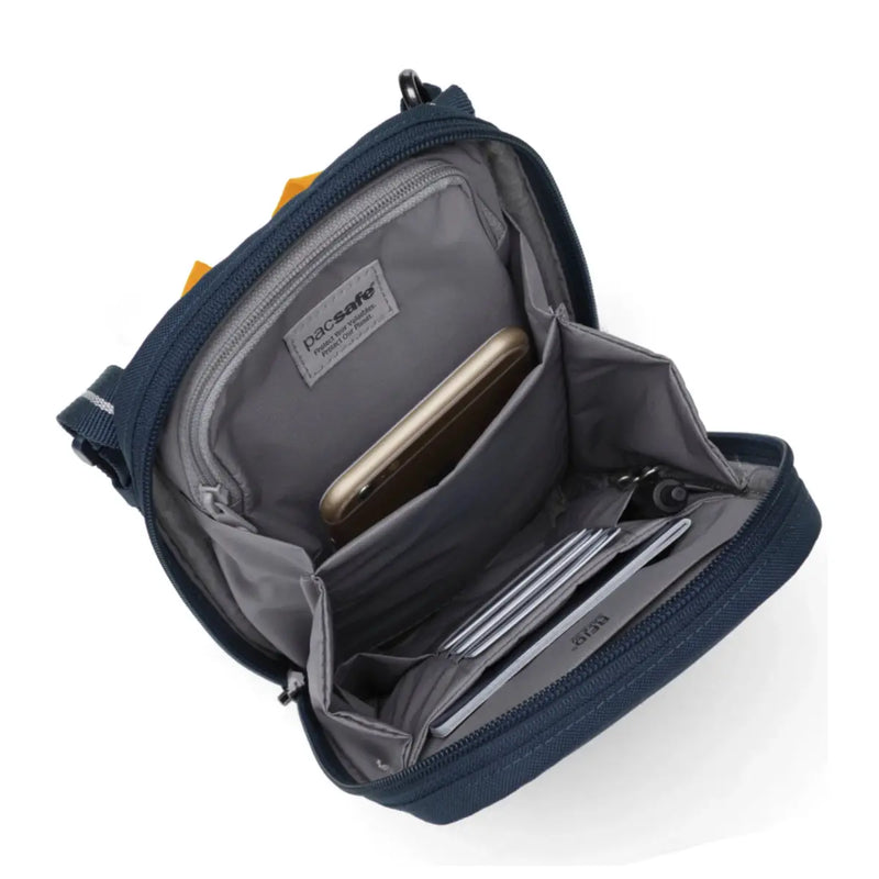 Pacsafe RFIDsafe Tech Crossbody - Coastal Blue