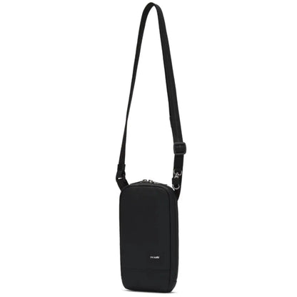 Pacsafe RFIDsafe Tech Crossbody - Jet Black