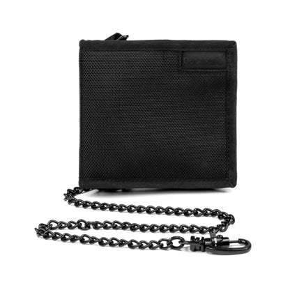 Pacsafe RFIDsafe Z100 RFID Blocking Bi-Fold Wallet - Black