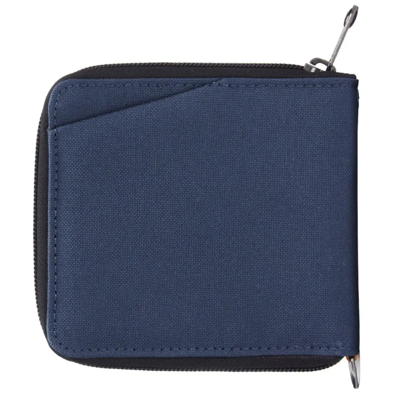 Pacsafe RFIDsafe Zip Around Wallet - Coastal Blue