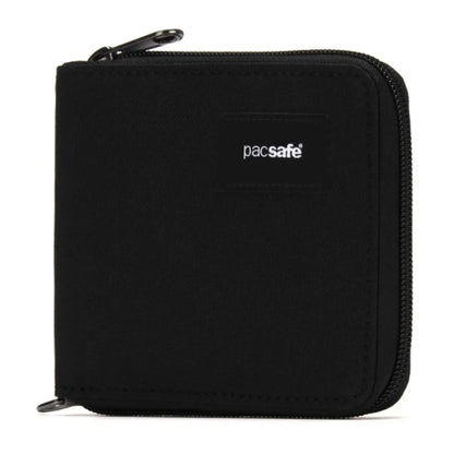 Pacsafe RFIDsafe Zip Around Wallet - Jet Black