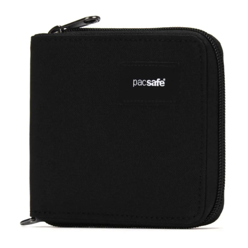 Pacsafe RFIDsafe Zip Around Wallet - Jet Black