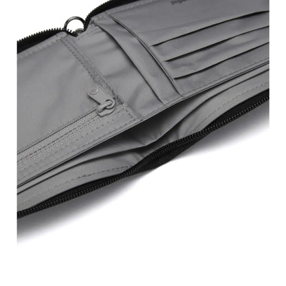 Pacsafe RFIDsafe Zip Around Wallet - Jet Black